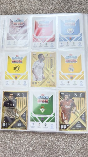 156 match attax - attax, cards