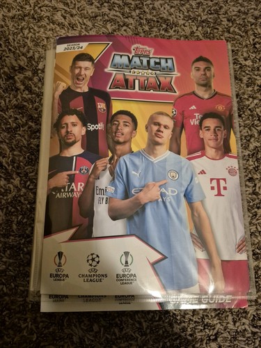 Topps match attax album - topps,