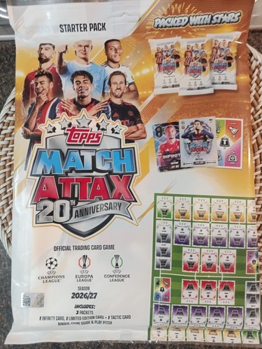 Topps match attax 2026 - attax, 2026/27