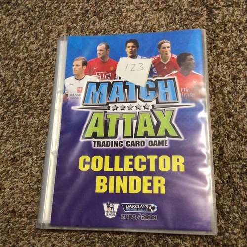 Match attax 2008 2009 album - match,