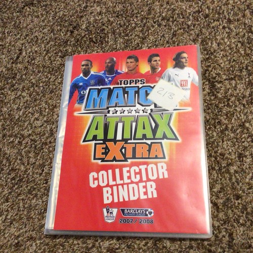 Match attax 2007 2008 album - 2007-2008,