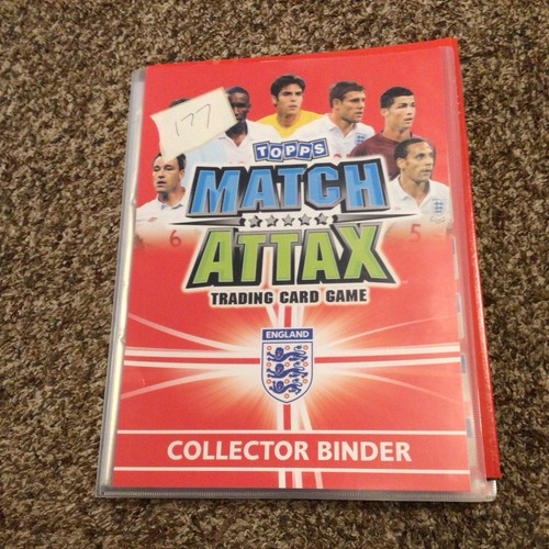 Match attax england album - attax,